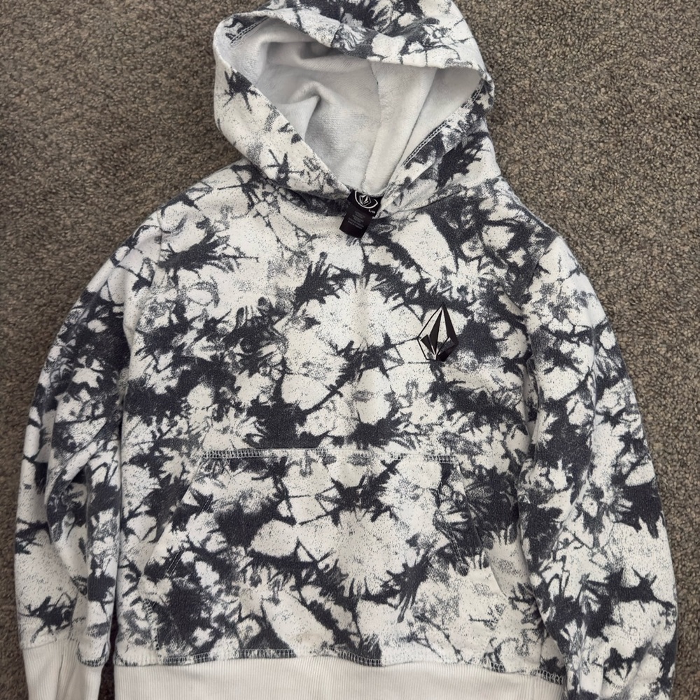 Volcom Monochrome Tie-Dye Hoodie